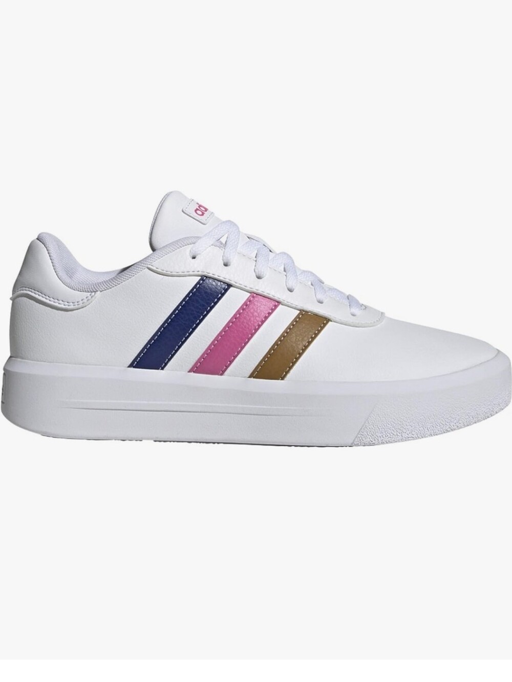Adidas Womens Court Platform Skate Shoe